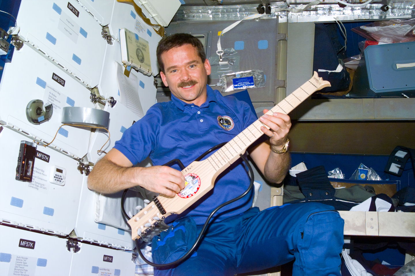 Canadian Astronaut Will Strum Christmas Carols in Space